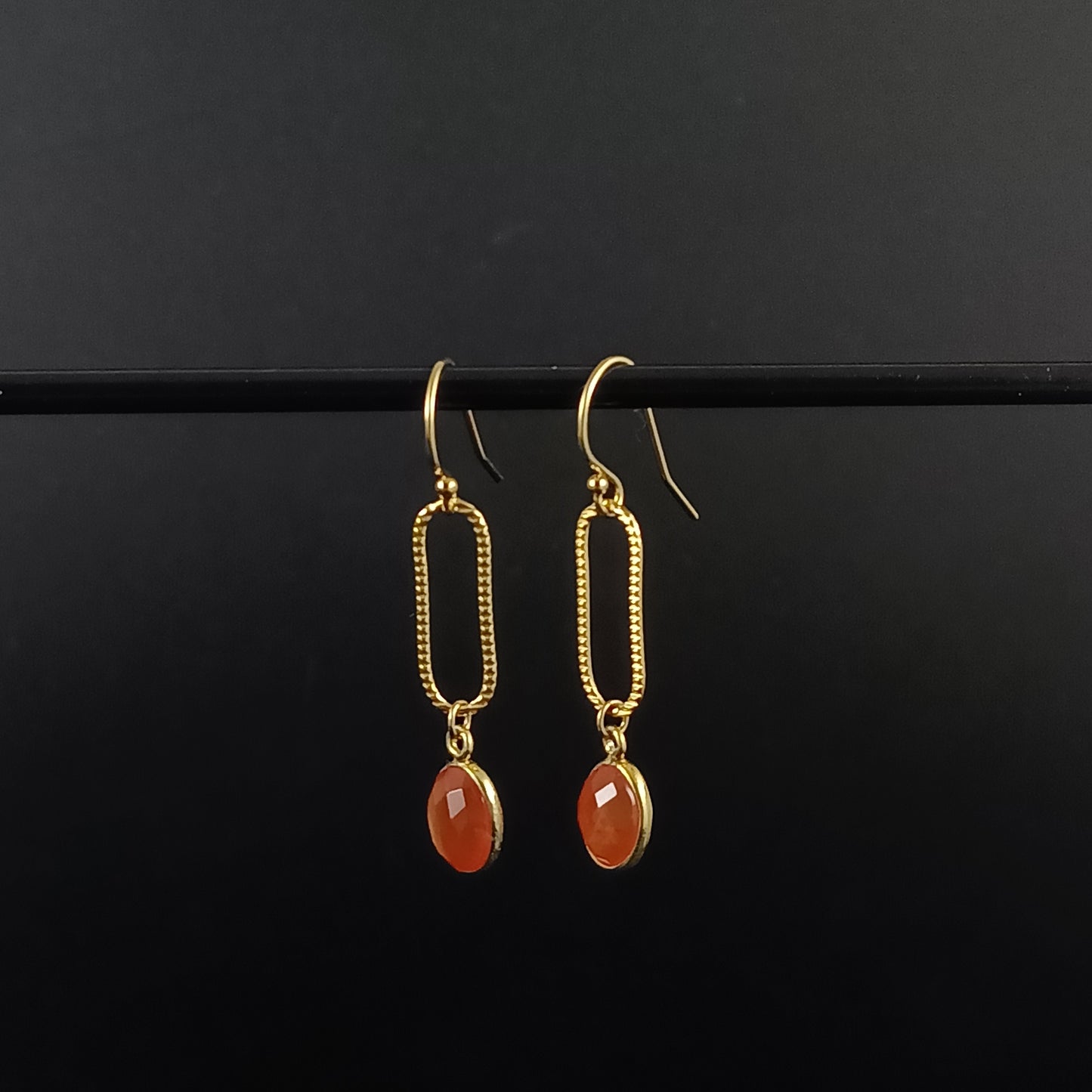 carnelian earrings