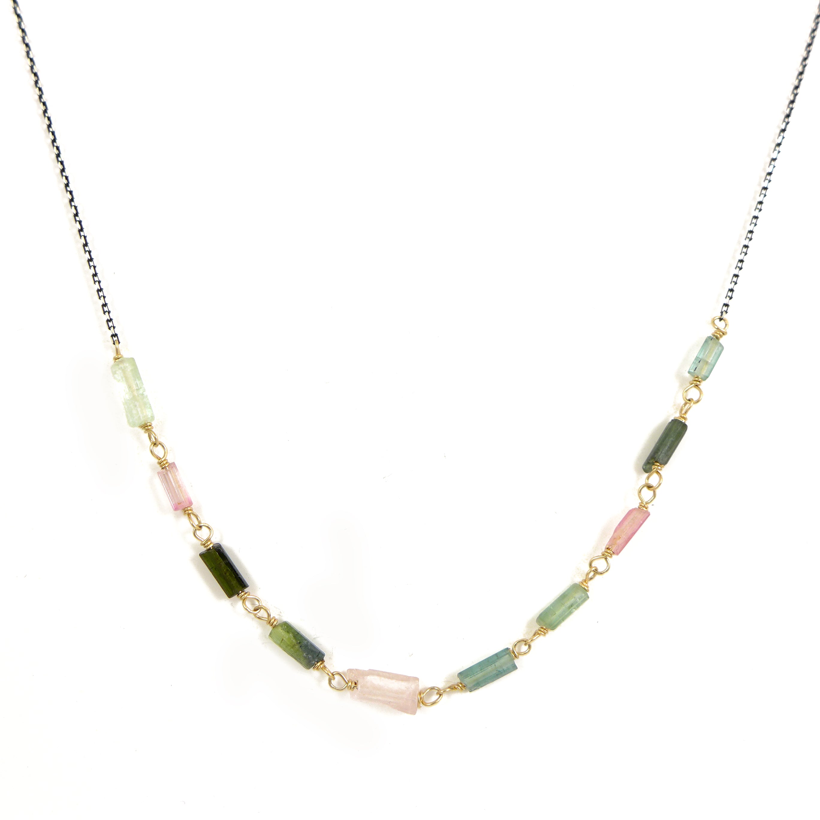 Tourmaline Pendant w/ Tourmaline store Facet