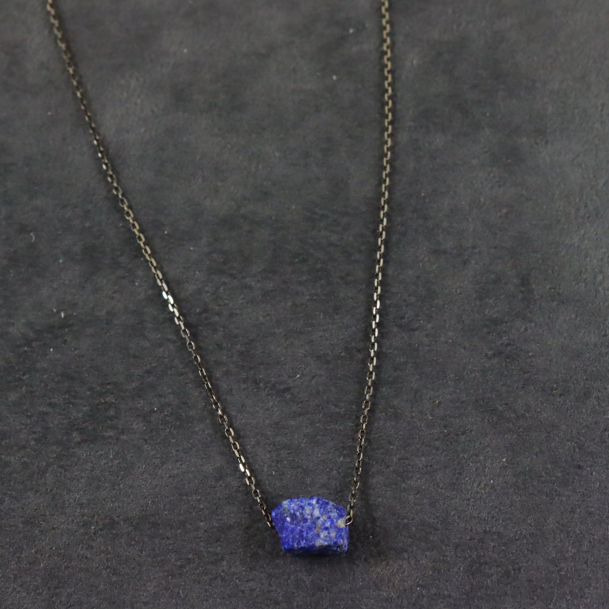 Blue lapis stone sale necklace