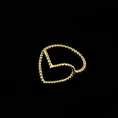 Gold FIlled Heart Ring - karen-morrison-jewellery