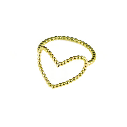 Gold FIlled Heart Ring - karen-morrison-jewellery